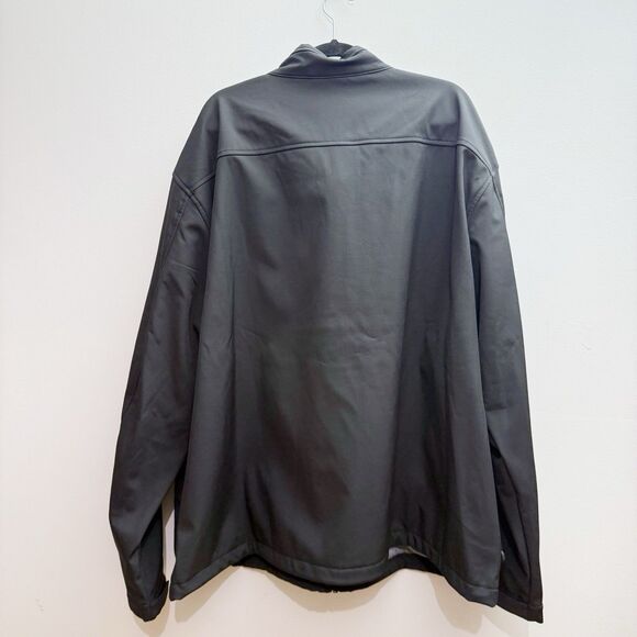 Clique Oak Tree Embroidered Full-Zip Soft Shell Jacket Mens 4XL Team Penske - Picture 5 of 6